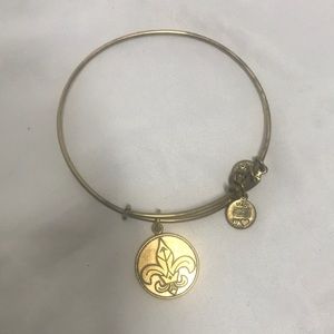 Alex and Ani Fleur de Leis Bangle